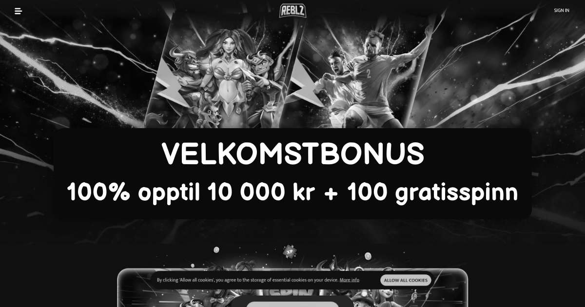 Reblz Casino banner
